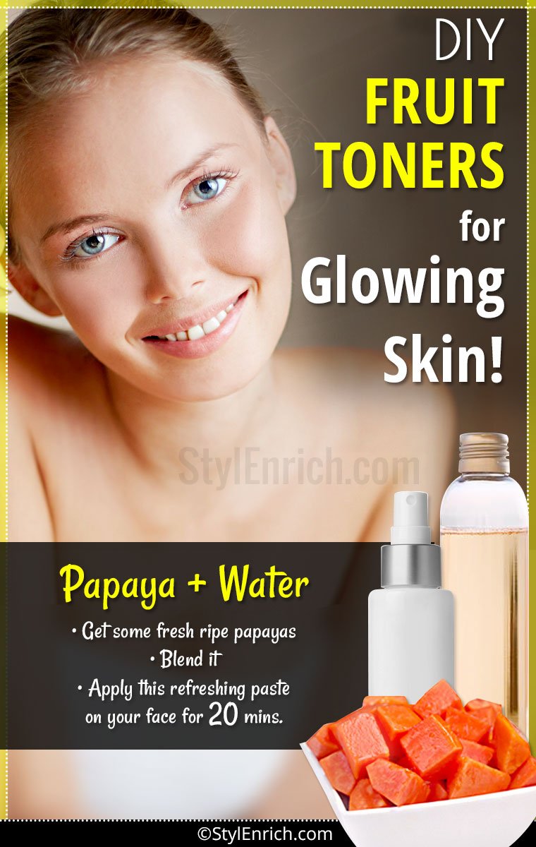 DIY Face Toner For Glowing Skin