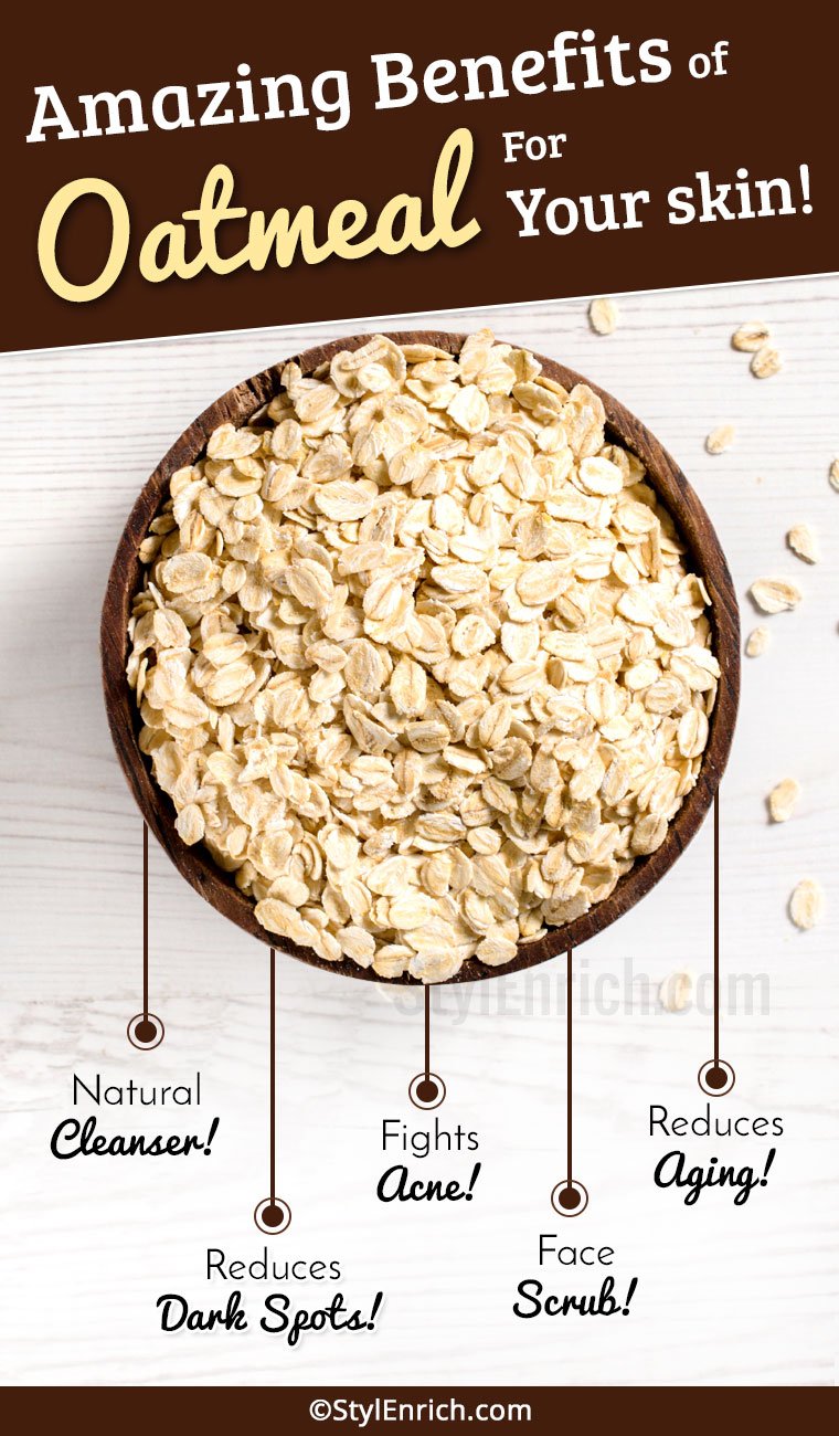 Oatmeal Benefits For Skin