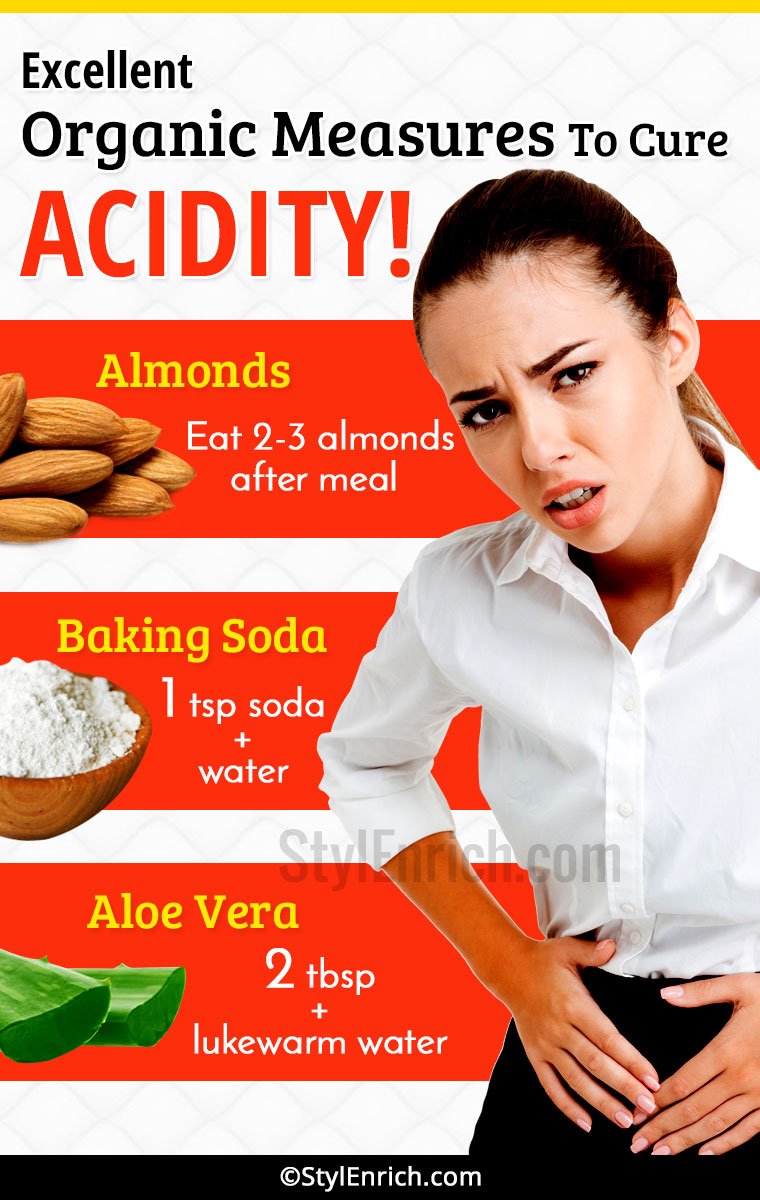 Organic Home Remedies for Acidity