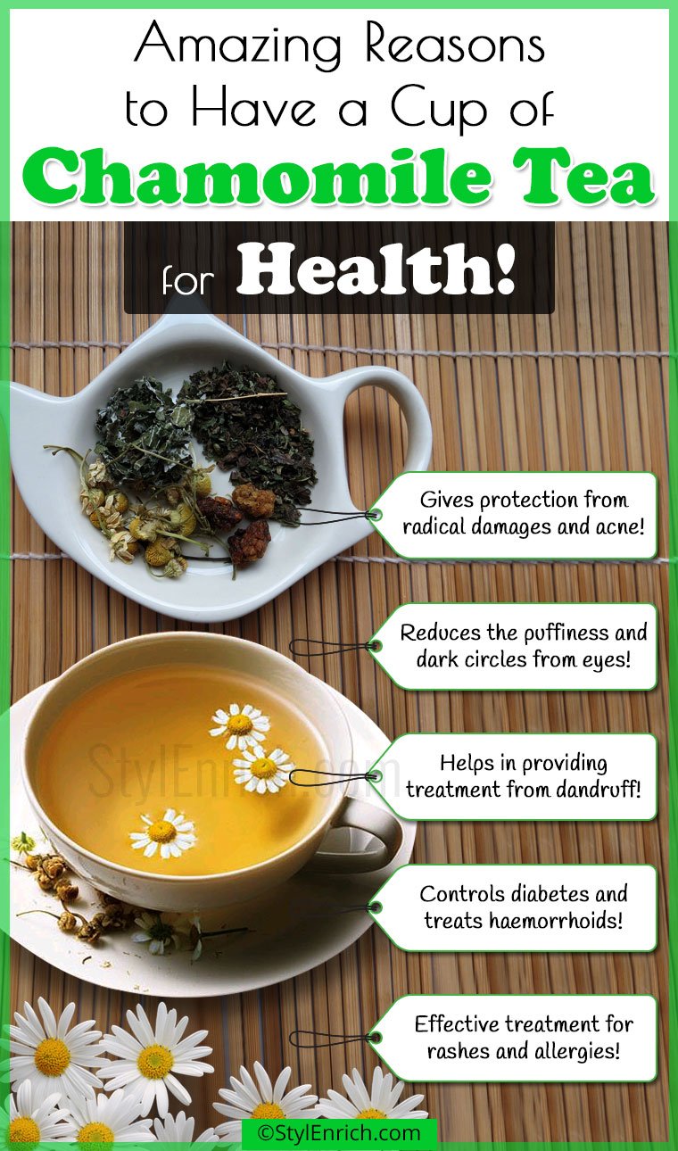 Chamomile Tea for Acne