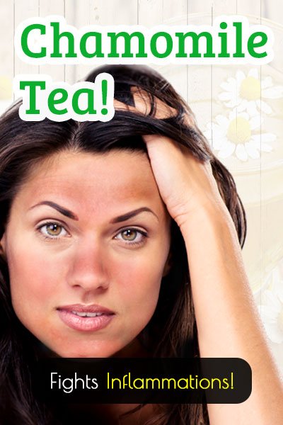 Chamomile Tea For Skin Inflammations