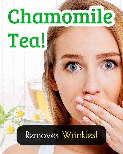 Chamomile Tea For Wrinkles