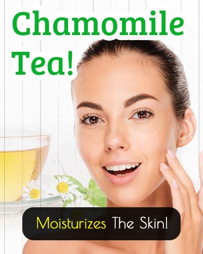 Exfoliante natural de té de manzanilla para el rostro