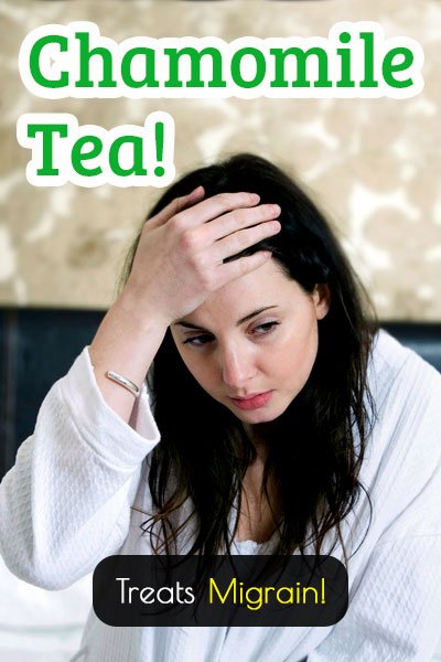 Chamomile Tea Treatment for Migraines