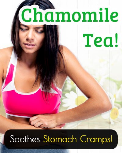 Chamomile Tea for Ulcers And Stomach Cramps