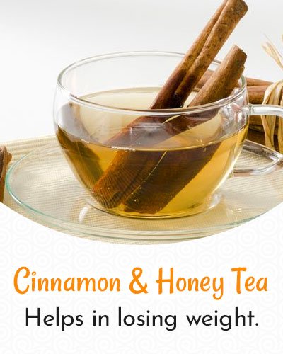 Cinnamon and Honey Tea For Weight Loss