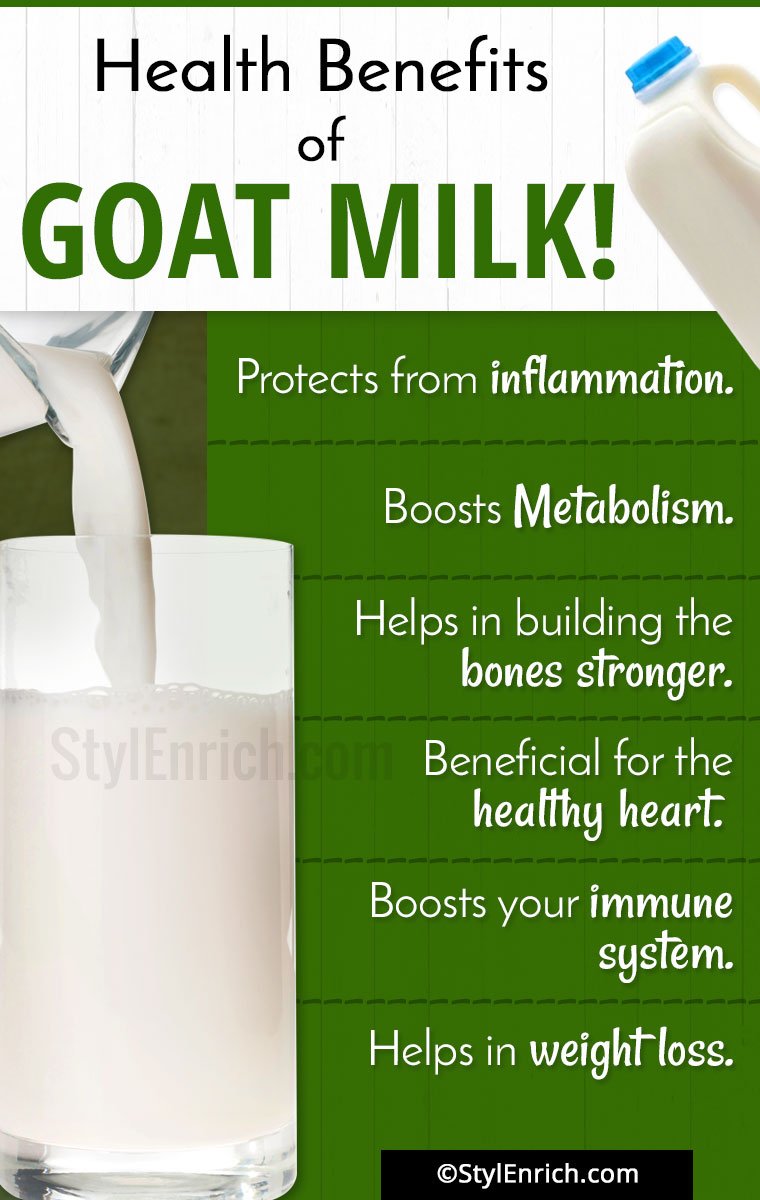 Health Benefits Of Goat Milk