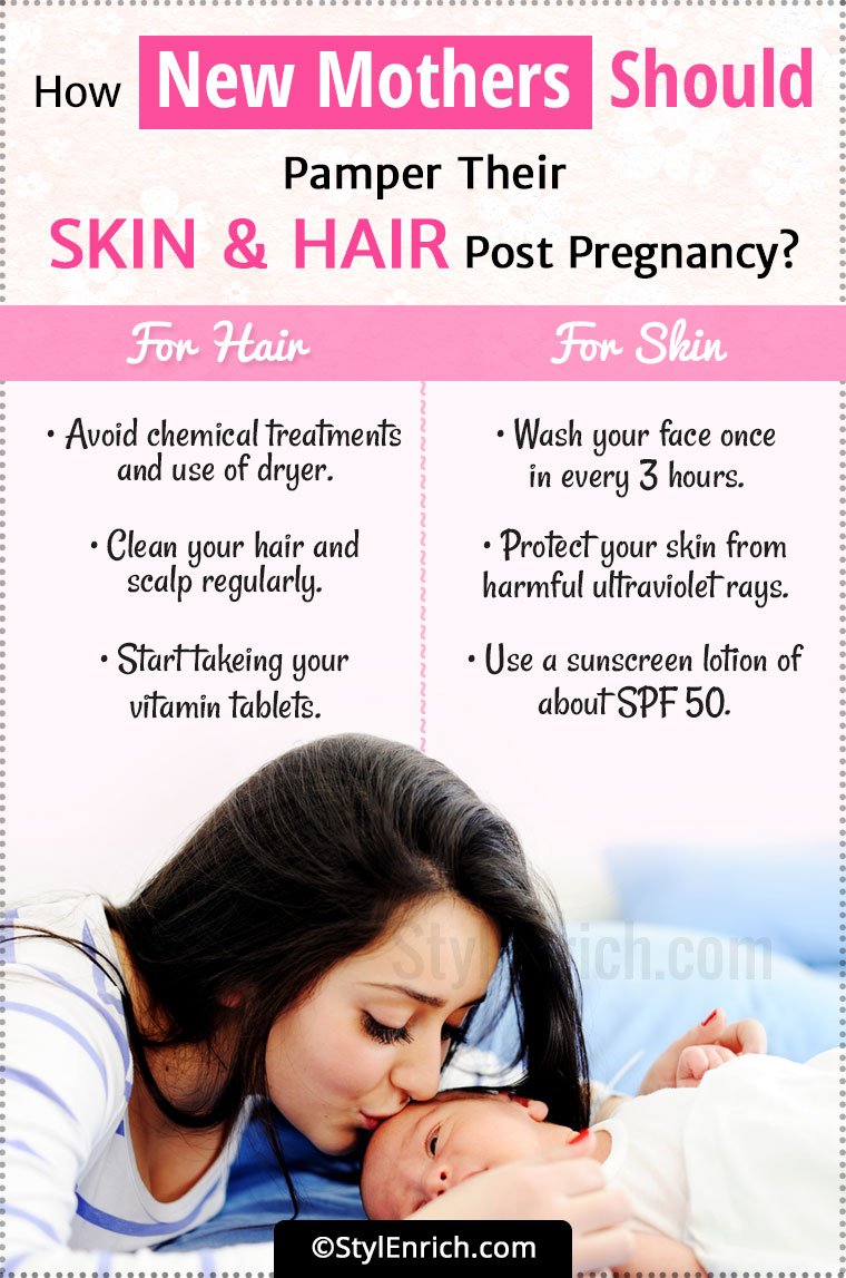 Skin And Hair Care After Pregnancy