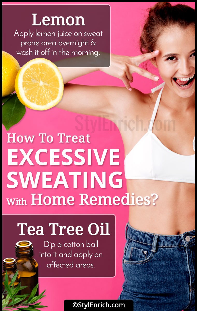 Home Remedies For Excessive Sweating