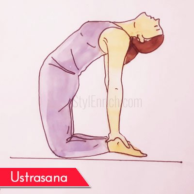 Ustrasana to Get Rid Of Belly Fat