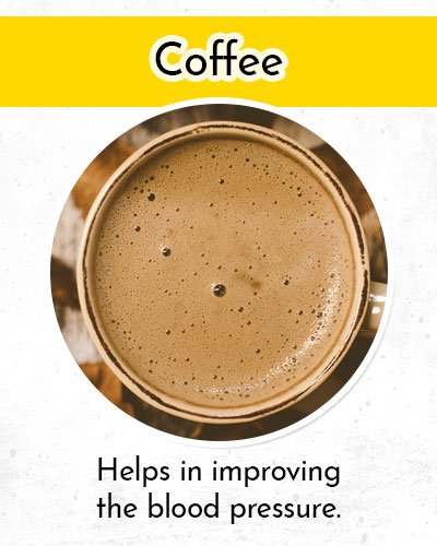 Coffee to Control Low Blood Pressure
