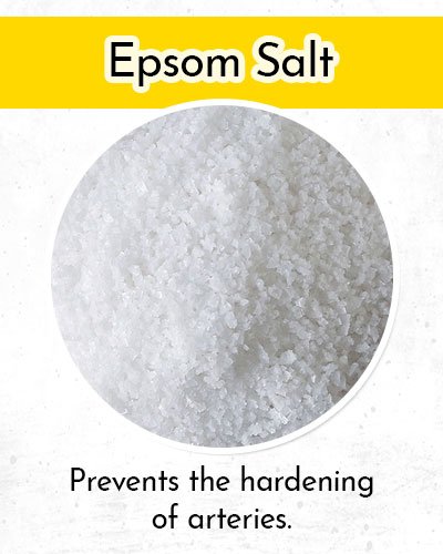 Epsom Salt to Control Low Blood Pressure