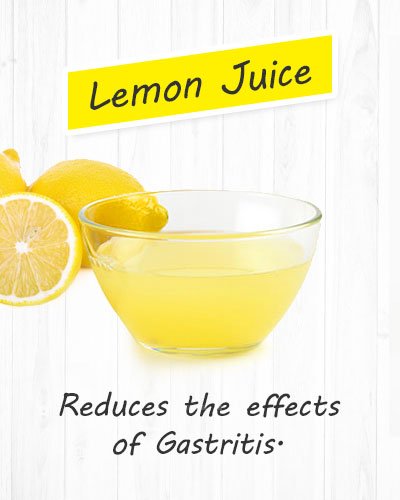 Lemon Juice For Gastritis