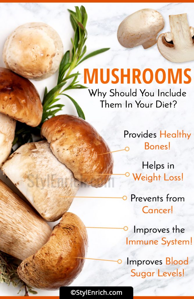 Benefits Of Mushrooms - Why Should You Include Them In Diet?