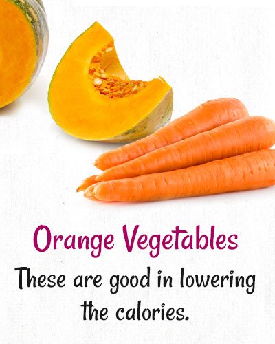 Orange Vegetables To Lose Weight