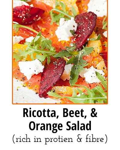 Ricotta, Beet, and Orange Salad Low Sodium Food