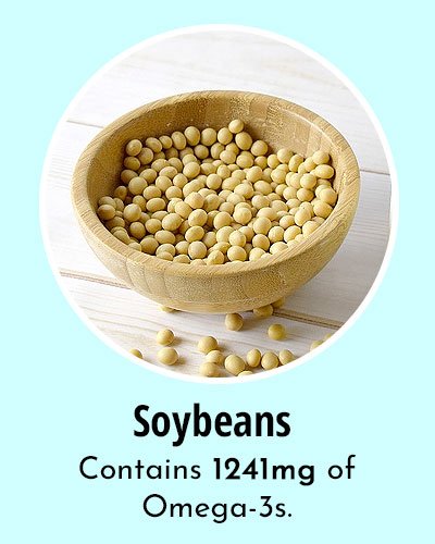 Soybeans Omega 3 Rich Foods