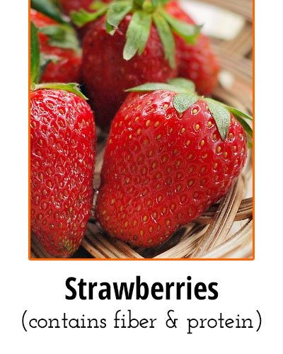 Strawberries Low Sodium Food