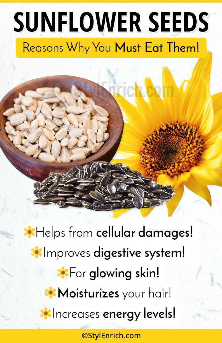 Benefits Of Sunflower Seeds