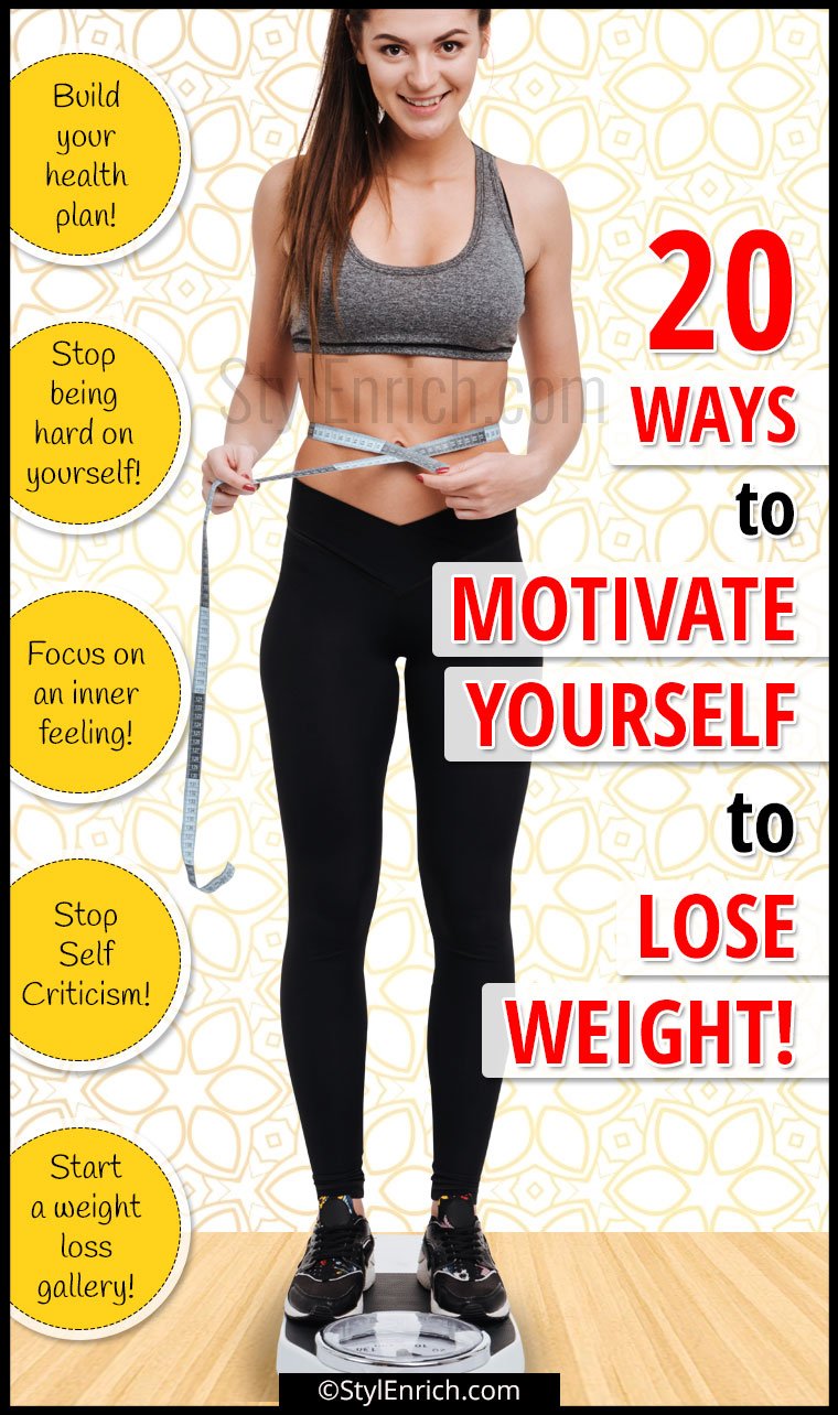 best way to motivate yourself to lose weight