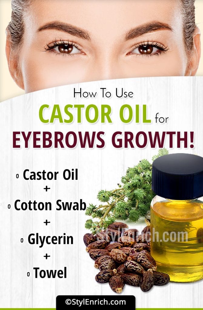 Castor Oil For Eyebrow Growth - Detailed Guide on How to Use This Oil?