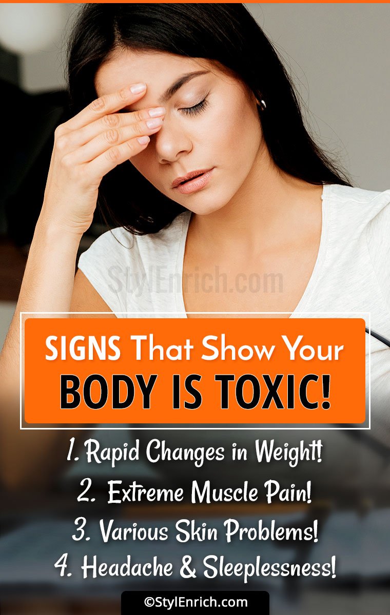 Signs of Toxins in Your Body
