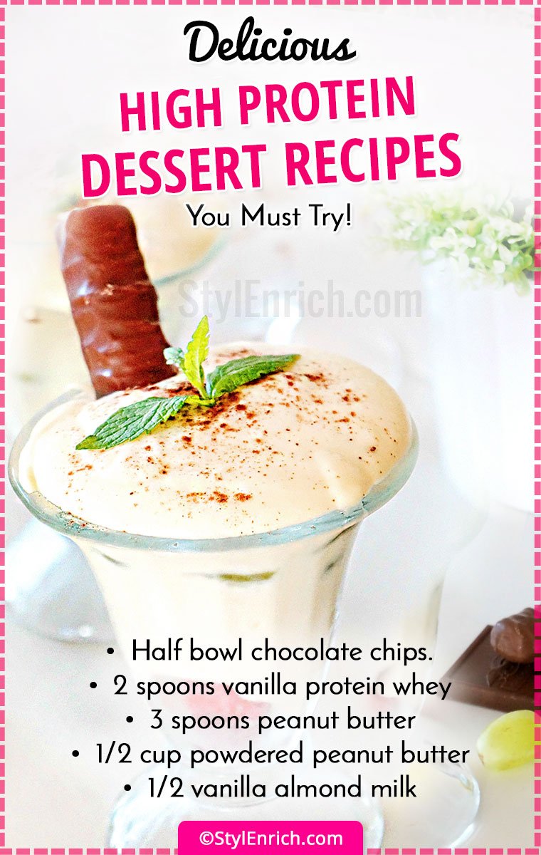 High Protein Dessert Recipes Delicious Recipes You Must Try!