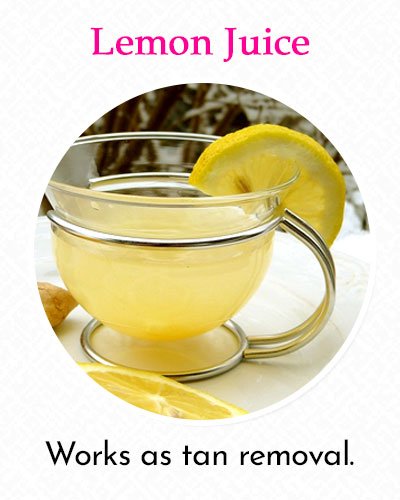 Lemon Juice To Fix Uneven Skin Tone