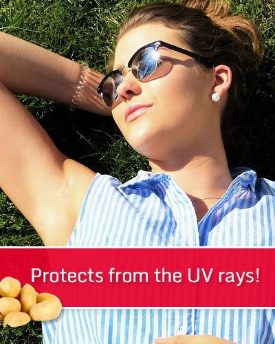 Peanuts Protects From The UV Rays