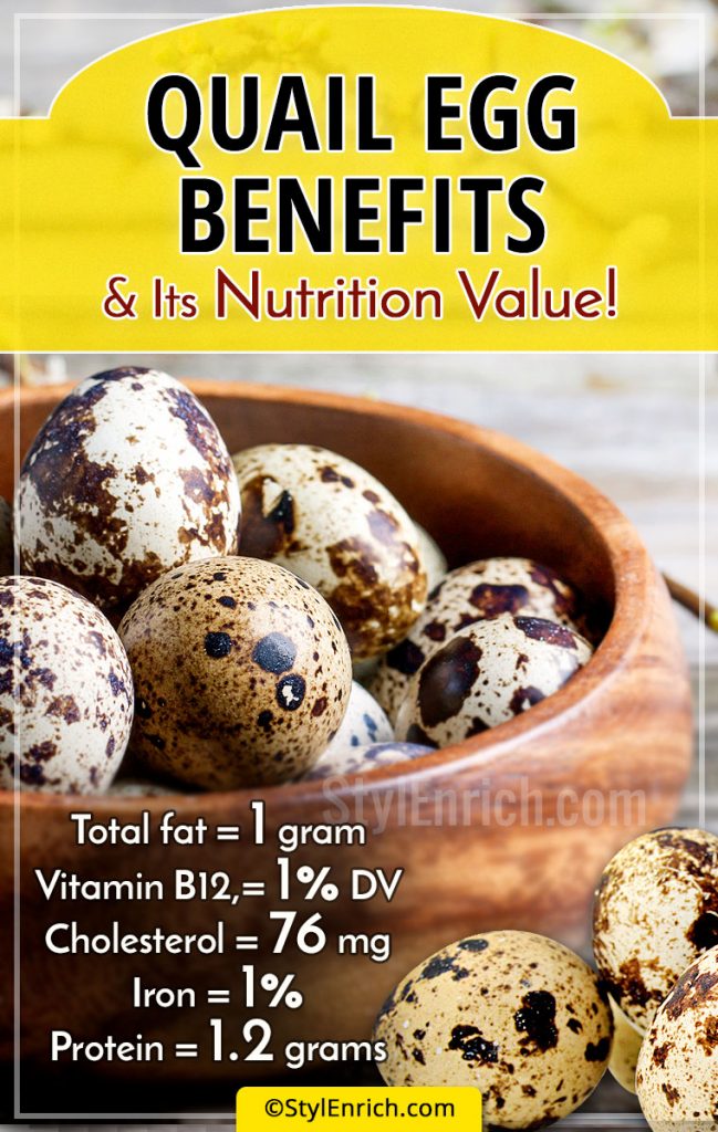 Quail Eggs Unbelivable Benefits & Its Nutrition Value!