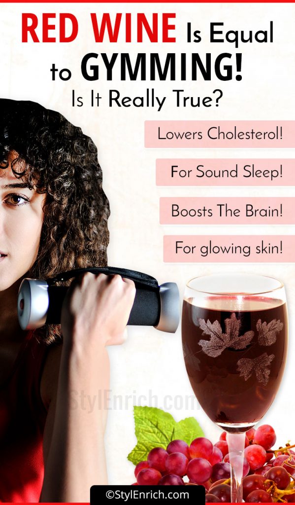 Red Wine Equal To Gymming Let's See Health Benefits In Depth!