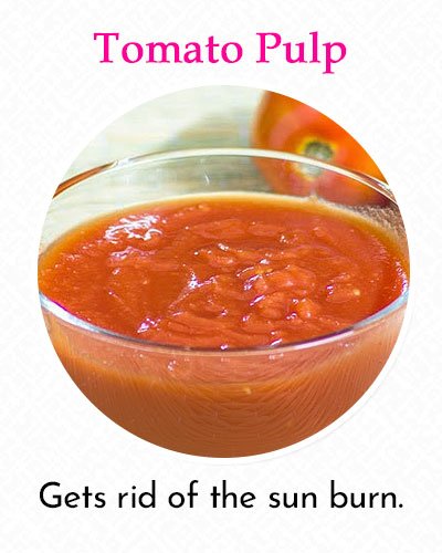 Tomato Pulp To Fix Uneven Skin Tone