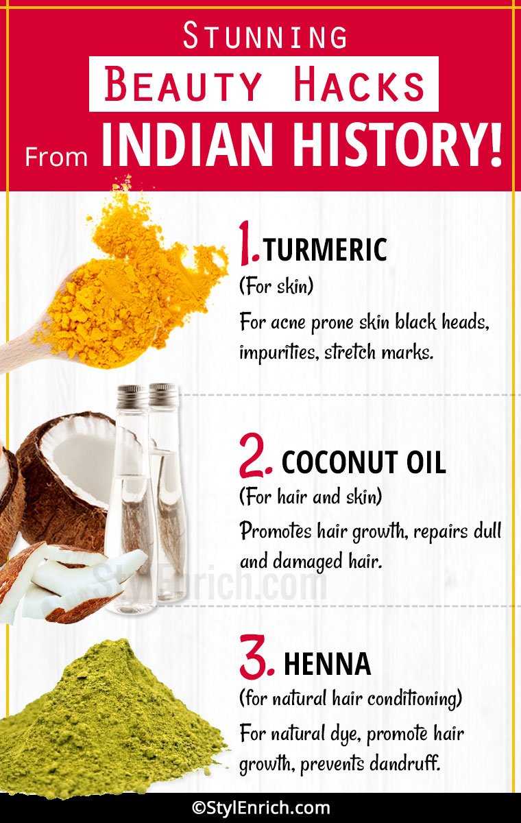 Beauty Hacks From Indian History