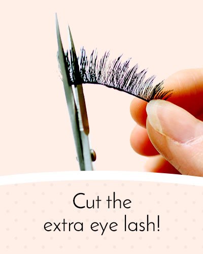 How To Cut The Lashes To Fit