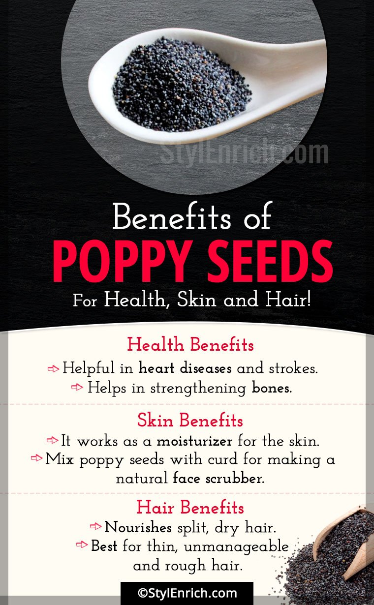 Poppy Seeds Benefits
