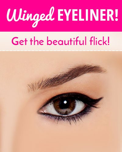 Winged Eyeliner Trick