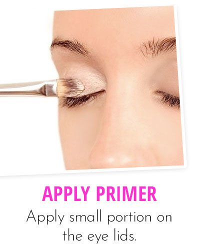 Application Of Eye Primer