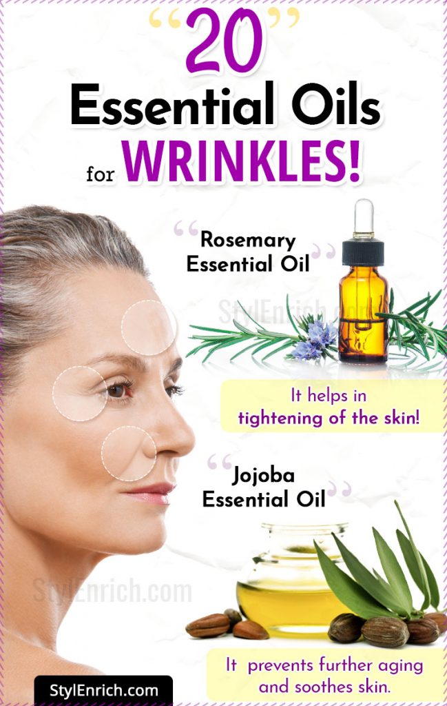 Essential Oils For Wrinkles and Younger Skin - Uses and Benefits!