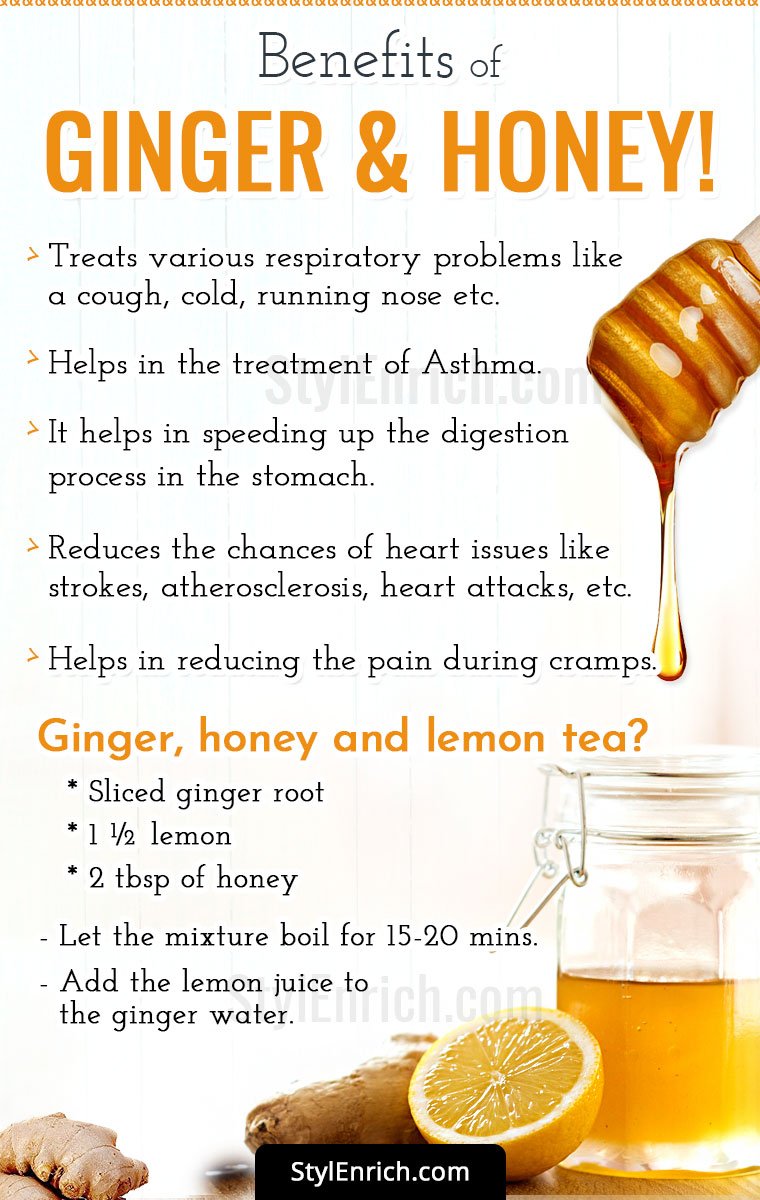 Benefits of Ginger and Honey