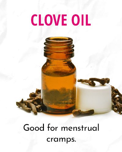 Clove Oil For Menstrual Cramps