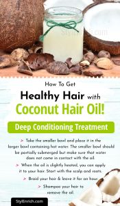 Coconut Oil Hair Treatment : Get A Healthy Hair With Coconut Hair Oil!