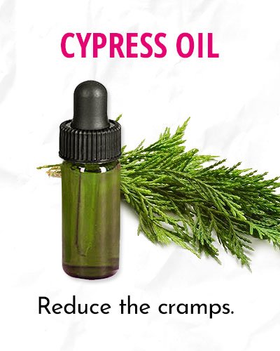 Cypress Oil For Menstrual Cramps