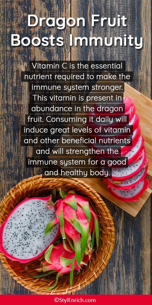 Dragon Fruit is Immunity Booster