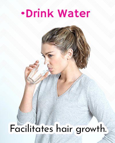 Drink Water for Hair Growth