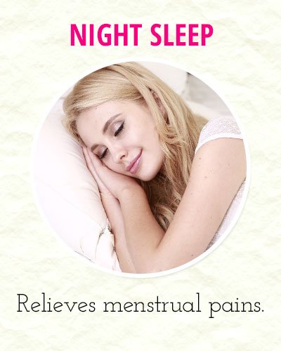 Good Night Sleep To Ease Menstrual Cramps