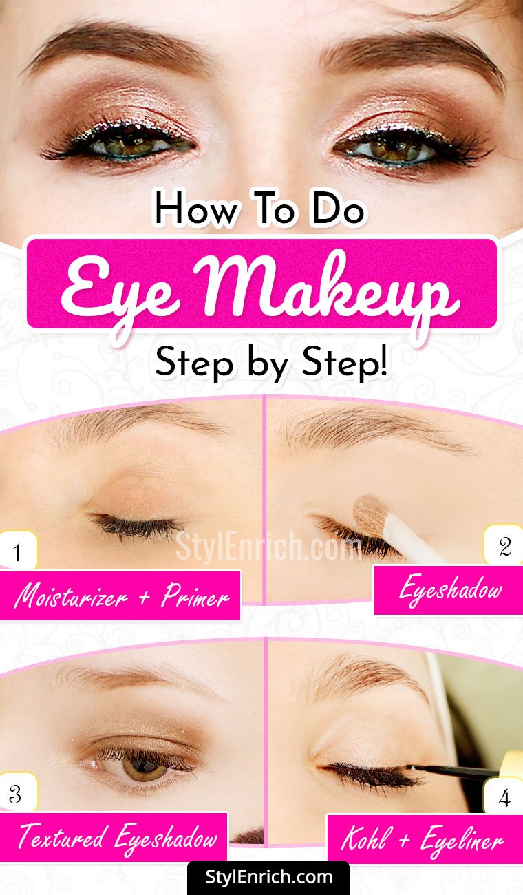 Step by Tutorial How to Apply Natural Eye Makeup