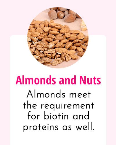 Almonds - Biotin Rich Food