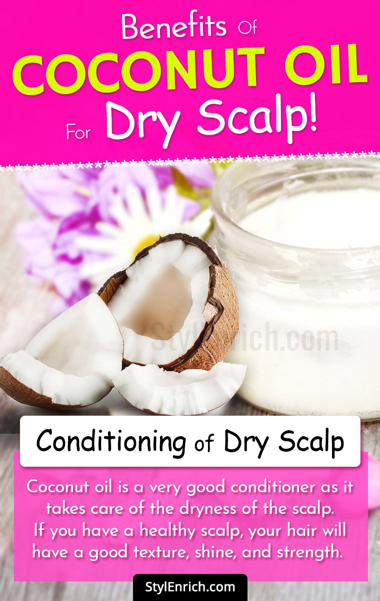 Coconut Oil For Dry Scalp