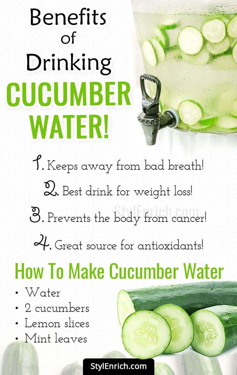 Empower your body with the Benefits Of Cucumber Water