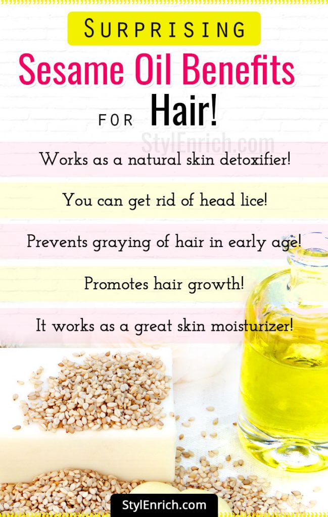 Benefits Of Sesame Oil for Hair That You Must Know!